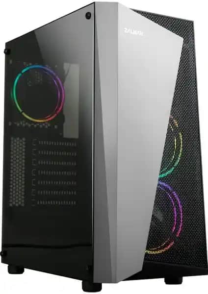 Zalman S4-Plus ATX Mid Tower Kasa: Şık Tasarım ve Gelişmiş Soğutma Özellikleri