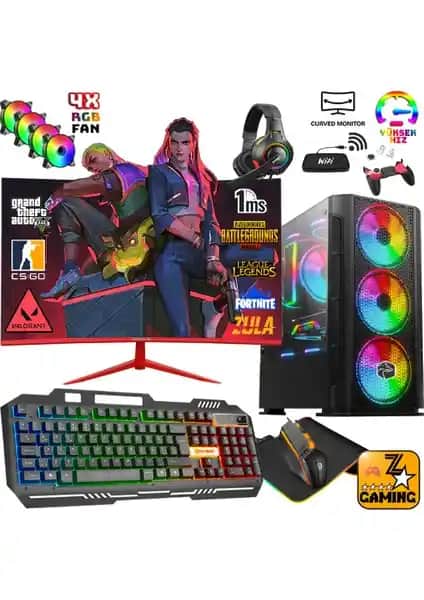 Zeiron FX60: Güçlü İşlemci ve Yüksek Performanslı Oyun ve Çalışma Bilgisayarı