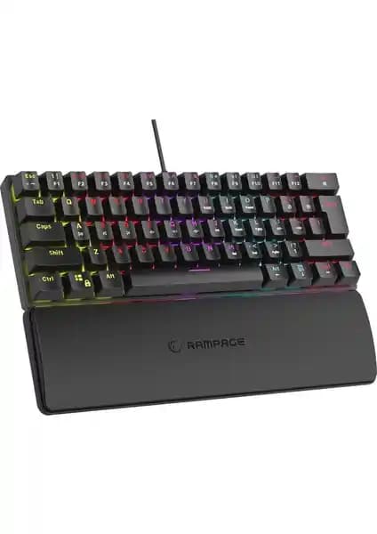 Rampage Plower K60 Mini ve Rampage REBEL Mor Klavyeleri Karşılaştırması