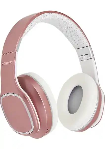 Essence Rose Gold Mikrofonlu Bluetooth Kulaklık: 40 mm Sürücü, 10 Saat Çalışma