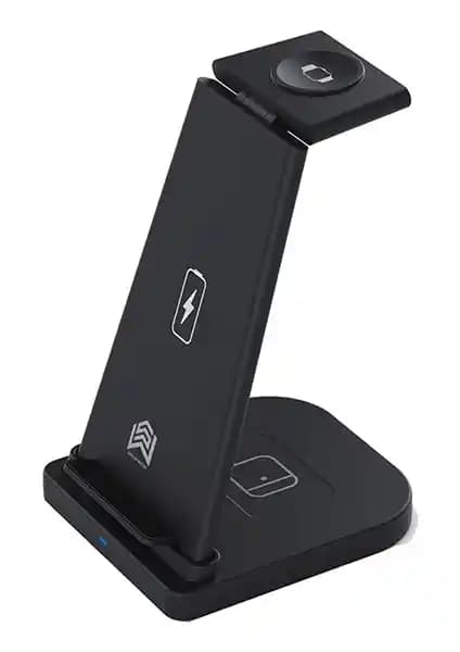 Ally 15W 3'ü Bir Arada Kablosuz Şarj Standı: Çoklu Cihazlar İçin Pratik ve Güvenilir Çözüm