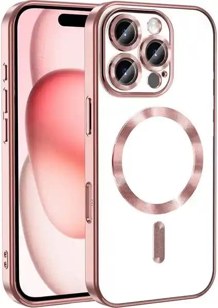 Apple iPhone 16 Pro için şeffaf silikon kılıf dayanıklılık ve şıklık sunar