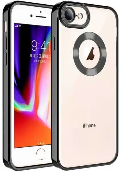 Apple iPhone 8 ve 7 için şeffaf ve dayanıklı TPU kılıf, estetik ve koruma sağlayan şık tasarım