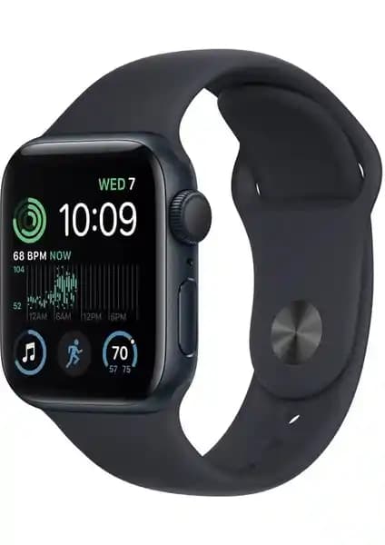Apple Watch SE GPS 40MM Midnight Aluminium ile şık ve fonksiyonel kadın akıllı saatin detayları