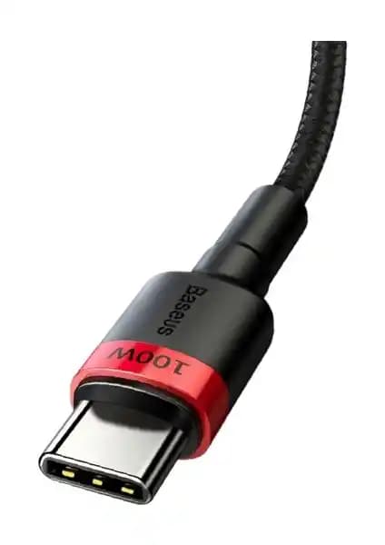 Baseus Cafule PD2.0 100W USB-C Kablo ile Hızlı Şarj ve Güvenilir Veri Transferi