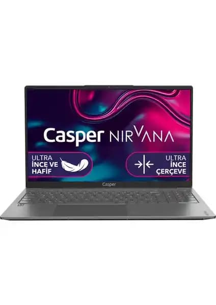 Casper Nirvana X600.5700-BV00X-G-F: Güçlü ve Hafif 15,6 inçlik Dizüstü Bilgisayar