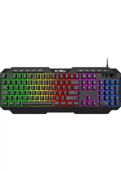 Claw's Astral K1 Rainbow Işıklan<dı>rmalı Klavye: Oyun Tutkunları İçin Performans ve Estetik Bir Seçenek