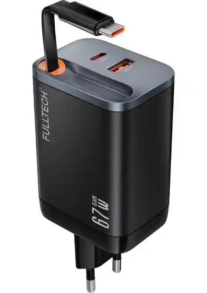 Fulltech FC23 67W Gan Hızlı Şarj Adaptörü ile Güç ve Pratiklik Bir Arada