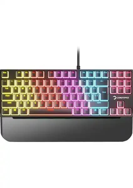GamePower Suki TKL Mekanik Klavye Red Outemu Switch ve RGB Aydınlatma Özellikleriyle