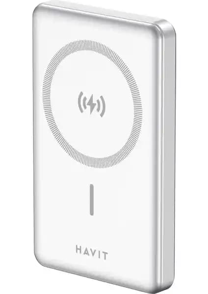 Havit 10000MAH MagSafe Manyetik Kablosuz Powerbank ile Pratik ve Güçlü Şarj Çözümü