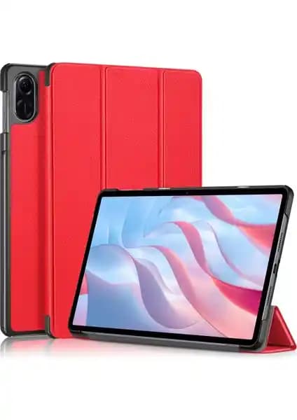 Honor Pad X9 ve X8 Pro 11.5 İnç İçin Şık ve Koruyucu Deri Tablet Kılıfı