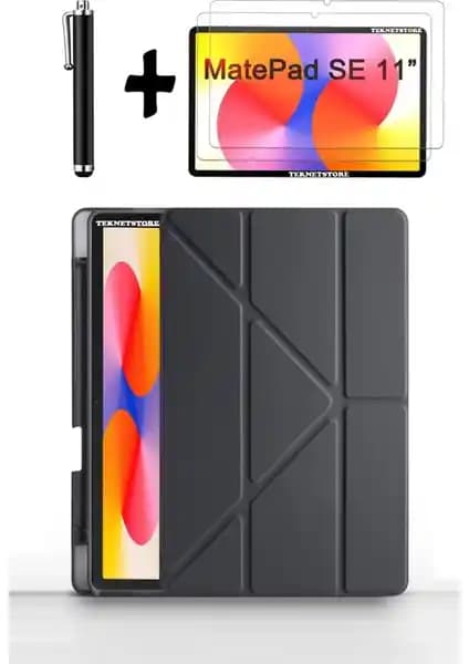 Huawei MatePad SE 11'' 2024 Uyumlu Kılıf ve Ekran Koruyucu Seti İncelemesi