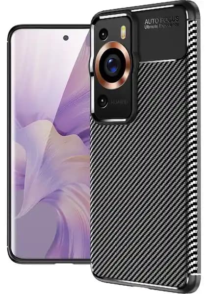 Huawei P60 Pro için Şık ve Koruyucu Karbon Desenli Silikon Kılıf Ürün Özellikleri