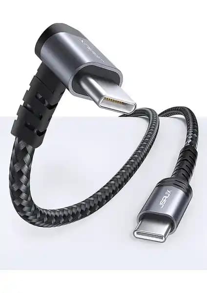 Jsaux 3 Metre 100W 5A Hızlı Şarj ve Veri Kablosu Günlük ve Profesyonel Kullanım İçin