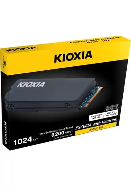 Kioxia PCIe M.2 1TB Exceria Heatsink SSD: Yüksek Performans ve Güvenilirlik