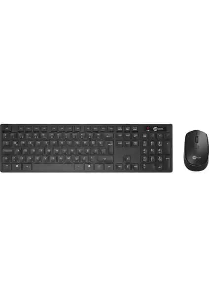 Lecoo KM2001 Kablosuz Türkçe Q Klavye ve Mouse Seti Modern Tasarım ve Uzun Pil Ömrüyle
