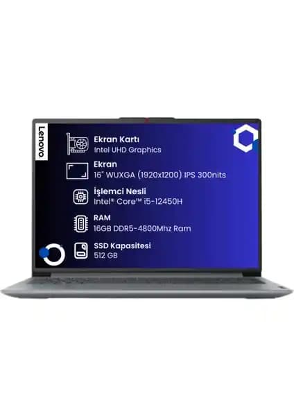 Lenovo Ideapad Slim 3 16IAH8: Güçlü ve Şık Taşınabilir Dizüstü Bilgisayar Özellikleri