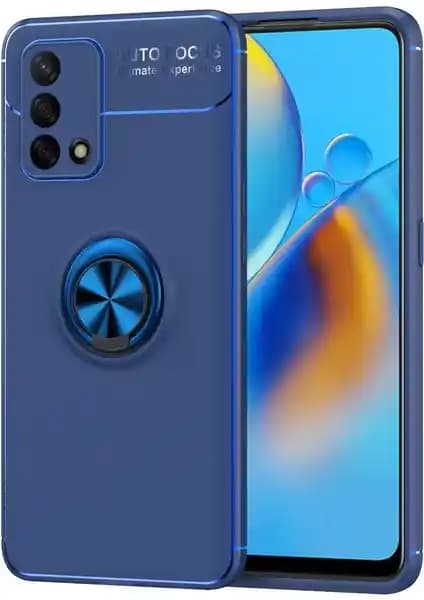 Oppo A74 İçin Şık ve Koruyucu Manyetik Silikon Yüzüklü Kılıf Özellikleri