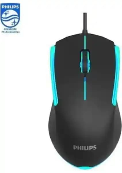 Philips G314 Işıklı Kablolu Oyuncu Mouse: Yüksek Performans ve Ergonomik Tasarım