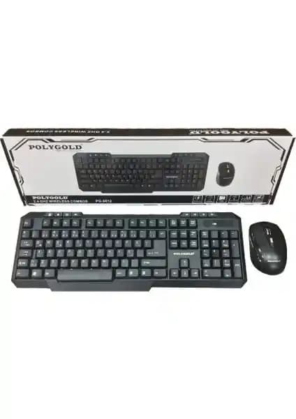 PolyGold Kablosuz Klavye ve Mouse Seti: Ev ve Ofis İçin Modern Çözüm