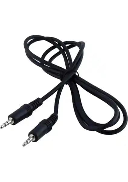 Powermaster Stereo Aux Kablo 3,5 mm 1,5 metre yüksek kaliteli ses bağlantısı