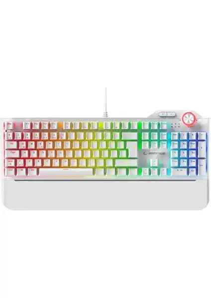 Rampage Hydra R6 Full RGB Mekanik Klavye: Oyun Tutkunları İçin Dayanıklı ve Şık Tasarım