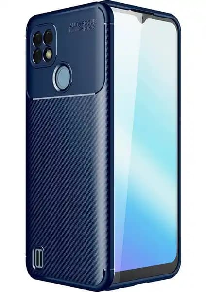Realme C25 için Şık ve Koruyucu Karbon Desenli Silikon Kılıf Ürün Özellikleri