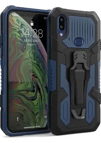 Samsung Galaxy A10S için Dayanıklı ve Şık Zırh Tank Kılıfı Koruma Çözümü