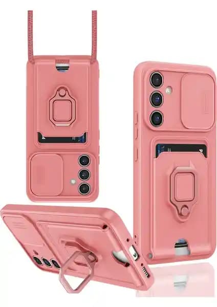 Samsung Galaxy A15 için Çok Fonksiyonlu Silikon Kılıf Güçlü Koruma ve Şık Tasarım