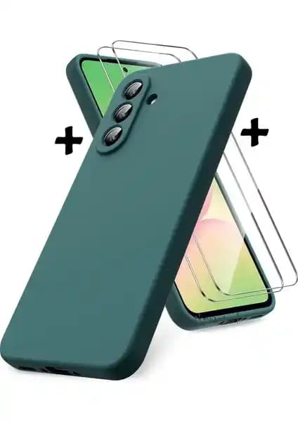 Samsung Galaxy A26 için dayanıklı ve şık kılıf ile ekran koruyucu seti detayları