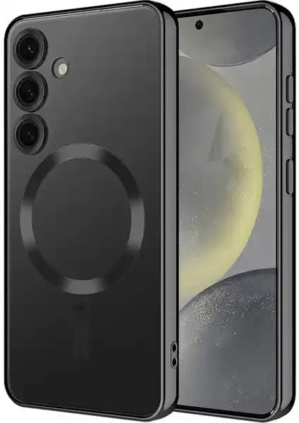 Samsung Galaxy A36 için Magsafe uyumlu şeffaf silikon kılıf detaylı incelemesi