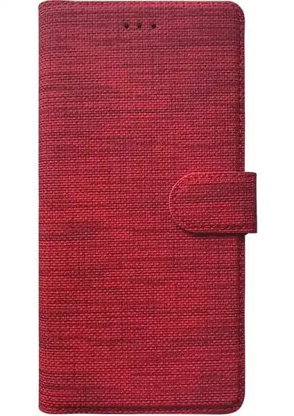 Samsung Galaxy M31 için Dayanıklı ve Şık Spor Kumaş Cüzdan Kılıfı Ekran Koruyucu