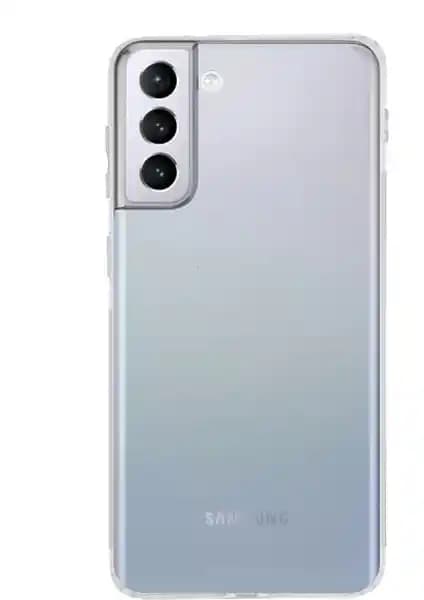 Samsung Galaxy S21 Plus İçin Şeffaf Silikon Kılıf Kamera Koruma ve Estetik Özelliklerle