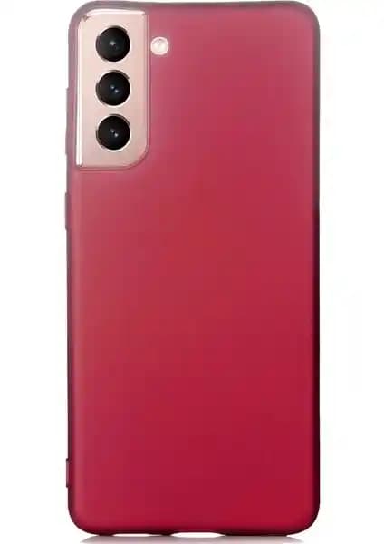 Samsung Galaxy S21 Plus için Şık ve Koruyucu Silikon Kılıf: Mor Renkli ve Dayanıklı Tasarım