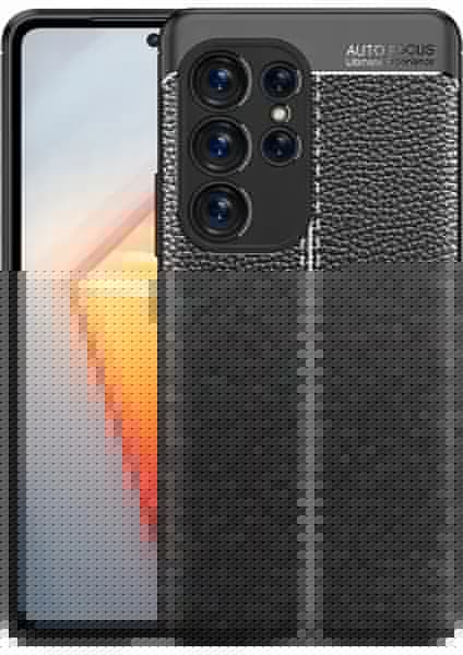 Samsung Galaxy S23 Ultra için Şık ve Dayanıklı Deri Görünümlü Silikon Kılıf Özellikleri ve Tasarımı