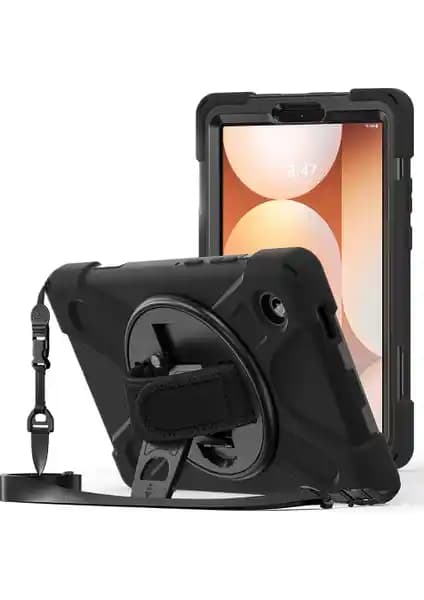 Samsung Galaxy Tab A11 8.7 Inc 2025 Zırhlı Armour Defender Kılıfı Güçlü Koruma ve Kullanım Kolaylığı