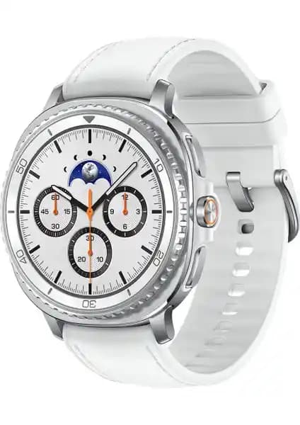 Samsung Galaxy Watch8 Classic Beyaz Akıllı Saat Şık Tasarım ve Gelişmiş Özellikler