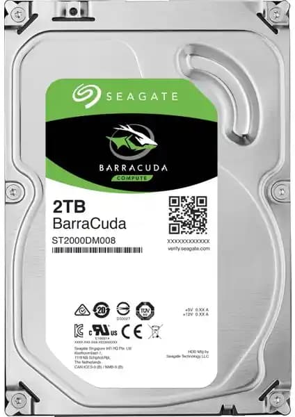 Seagate BarraCuda 2TB 7200RPM 256MB Sabit Disk ile Güçlü ve Güvenilir Depolama Çözümü