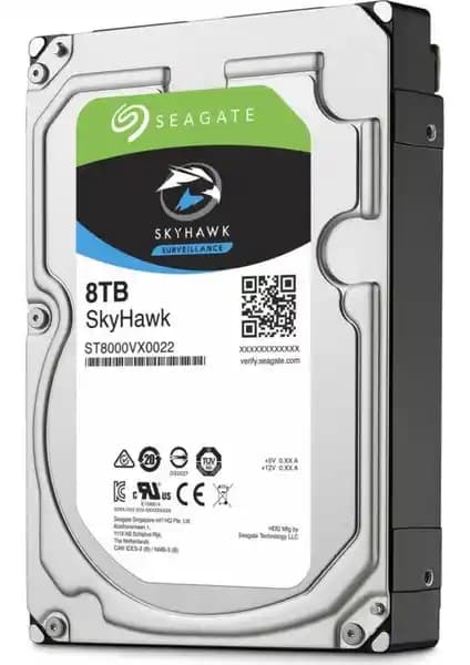 Seagate Skyhawk 8TB Güvenlik Diski: Yüksek Kapasiteli ve Güvenilir Güvenlik Depolama Çözümü