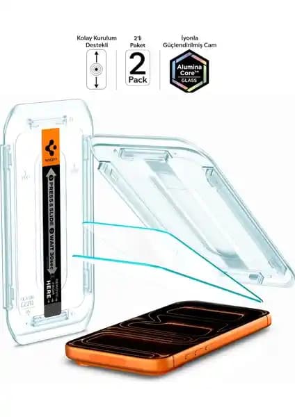 Spigen iPhone 17 Pro ve 16 Pro Uyumlu Cam Ekran Koruyucu Teknolojisi ve Özellikleri