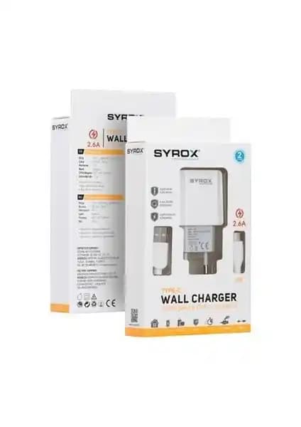 Syrox J48 Type-C Hızlı Şarj Aleti Günümüz Teknolojisine Uygun ve Güvenilir Çözüm