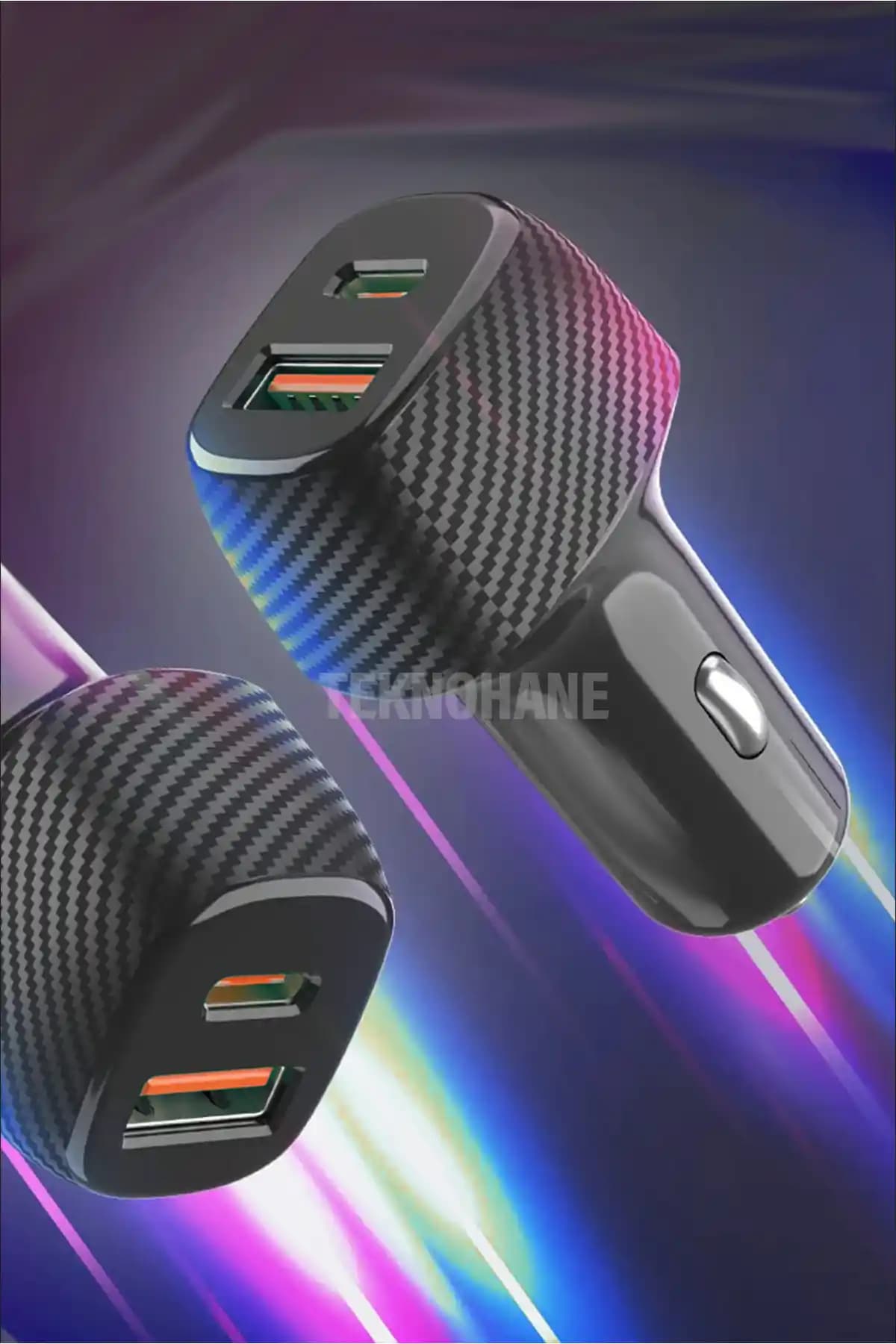 TEKNOHANE Pd iPhone Araç Şarj Cihazı: Hızlı ve Güçlü Şarj Çözümü