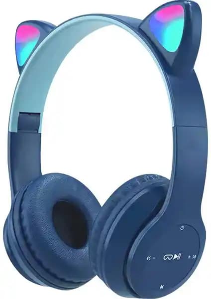 Tiida Electric P47M Bluetooth Kulaklık Çocuklar ve Gençler İçin Eğlenceli Tasarım ve Uzun Pil Ömrüyle
