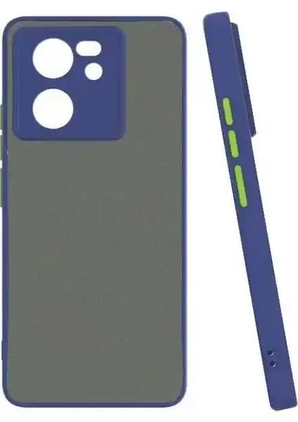 Xiaomi Mi 13T için Şık ve Dayanıklı Renkli Kenarlı Kamera Korumalı Kılıf