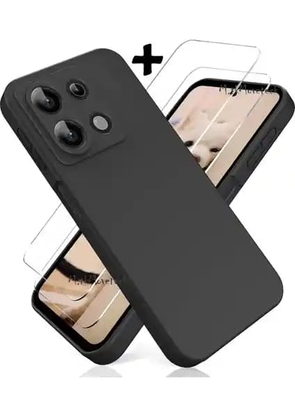 Xiaomi Redmi Note 13 Pro için M.TK Moveteck Kılıf ve Ekran Koruyucu Seti Güçlü Koruma ve Estetik Tasarım