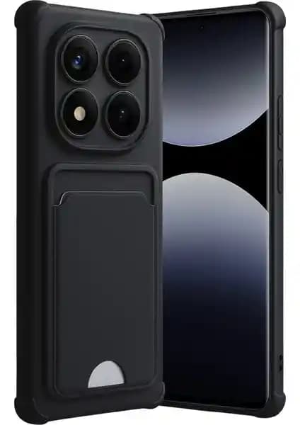 Xiaomi Redmi Note 14 Pro Plus için Şık ve Koruyucu Silikon Kılıf ve Kartlık Özellikleri