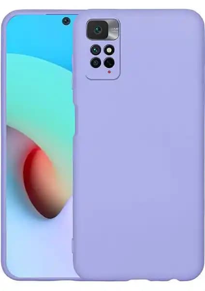 Zore Xiaomi Redmi Note 11S Global Kılıf Mara Lansman Kapak Lila Şık ve Koruyucu Tasarım