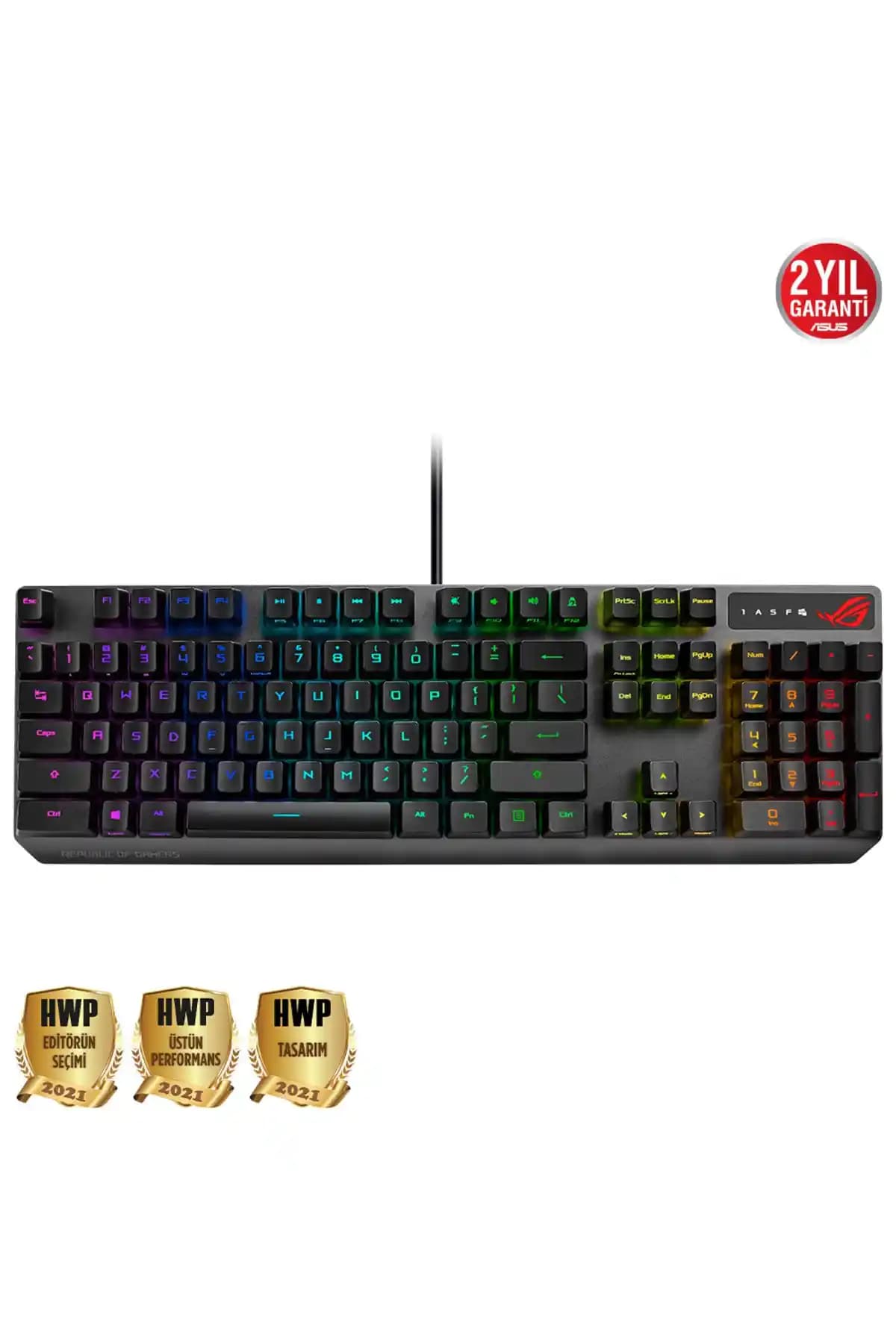 ASUS ROG Strix Scope RX: Yüksek Performanslı ve Estetik Oyun Klavyesi İncelemesi