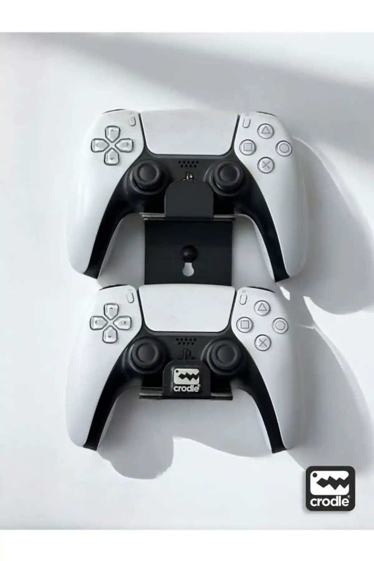 Crodle Duvara Monte Edilebilen Gaming Standı: Joystick ve Kulaklık Saklama Çözümü