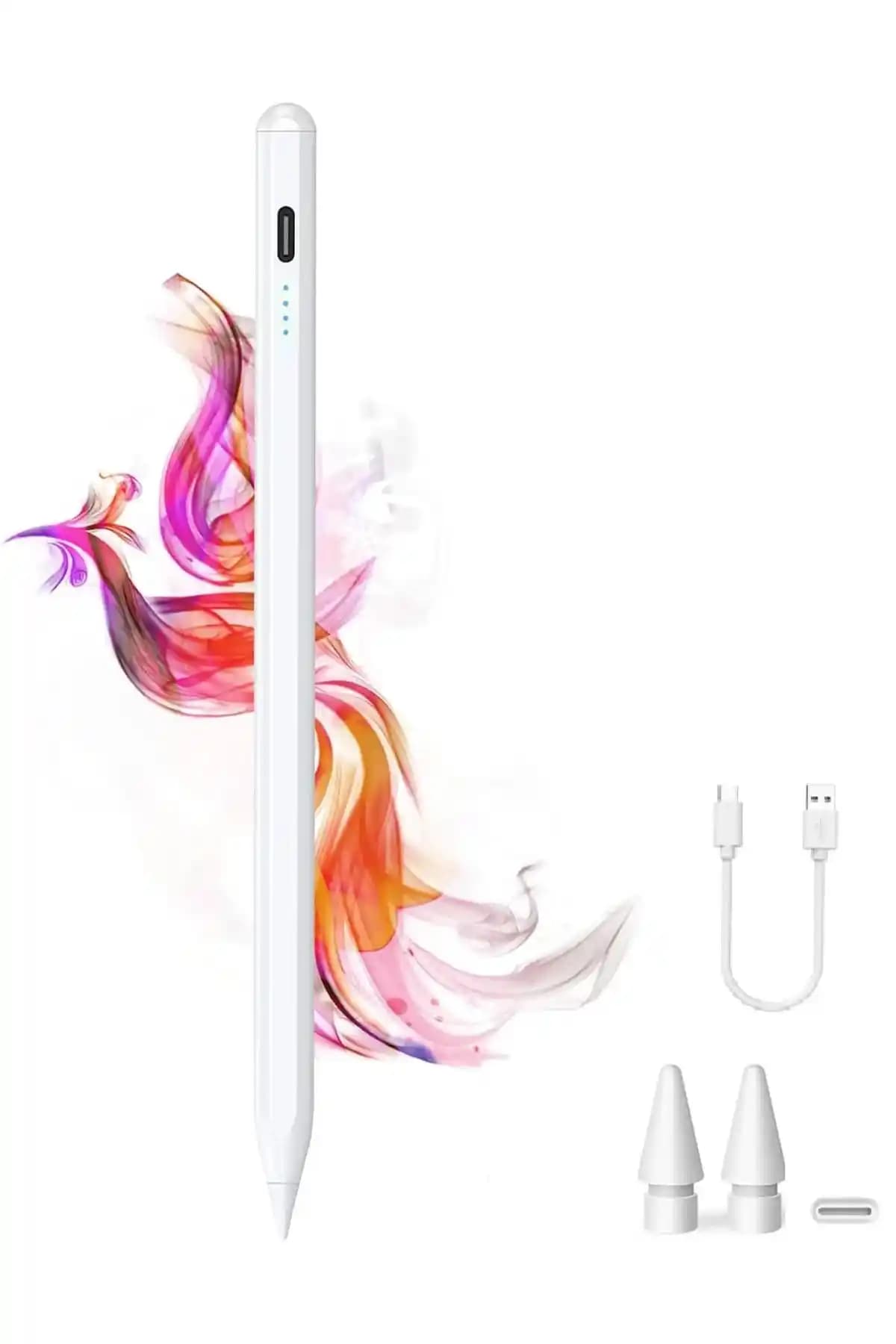 Fibaks iPad Air 6-12 Nesil için Modern Avuç İçi Reddli Stylus Kalem Özellikleri